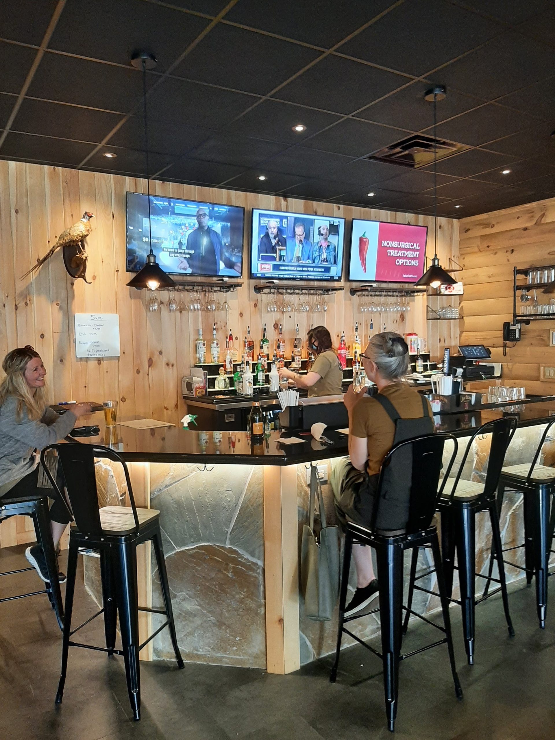 The bar on Front Street